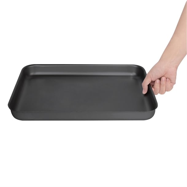 Vogue Anodised Aluminium Bakewell Pan 370x220mm c061