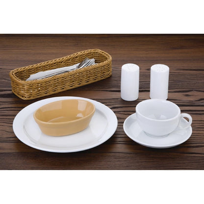 Olympia Stoneware Oval Pie Bowls 145x104mm (6 Pack) c104