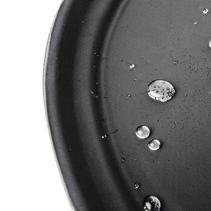 Olympia Kristallon Polypropylene Oval Non-Slip Tray Black 685mm c162