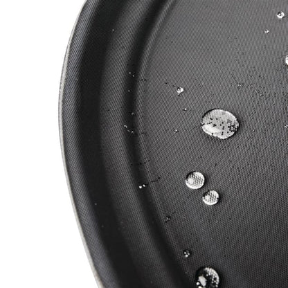 Olympia Kristallon Polypropylene Oval Non-Slip Tray Black 685mm c162