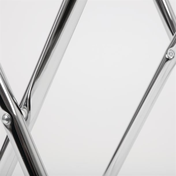 Olympia Chrome-Plated Steel Folding Tray Stand c163
