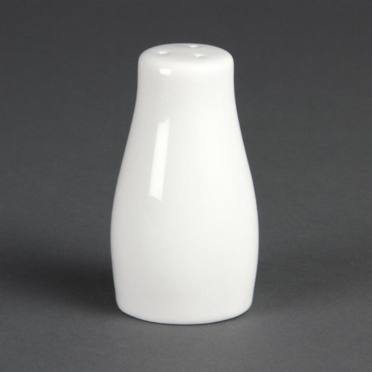 Olympia Whiteware Salt Shakers 90mm (12 Pack) c213