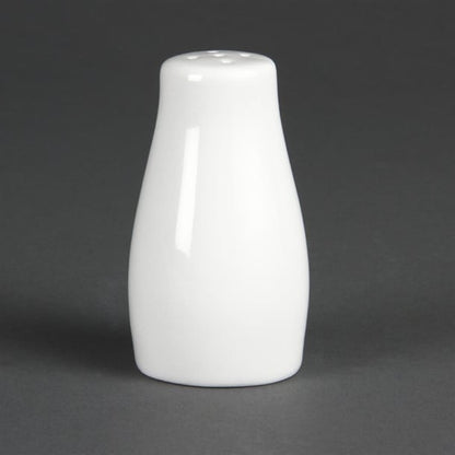 Olympia Whiteware Pepper Shakers 90mm (12 Pack) c214