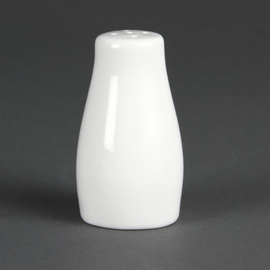 Olympia Whiteware Pepper Shakers 90mm (12 Pack) c214