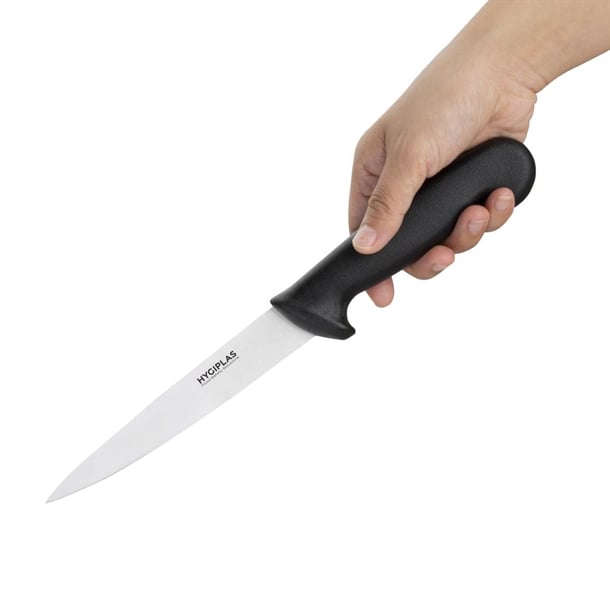 Hygiplas Fillet Knife Black 16cm c266