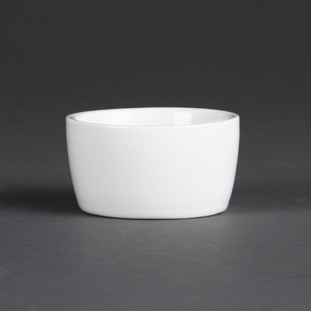 Olympia Whiteware Butter Dishes 62.5mm (12 Pack) c345