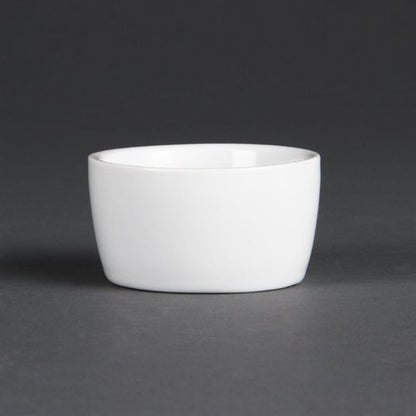 Olympia Whiteware Butter Dishes 62.5mm (12 Pack) c345