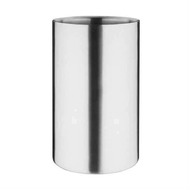 Olympia Brushed Stainless Steel Wine & Champagne Cooler c386