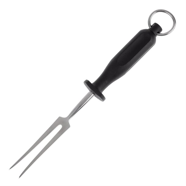 Hygiplas Carving Fork Black 14.8cm c423