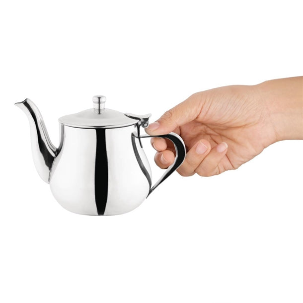 Olympia Arabian Stainless Steel Teapot 400ml c458