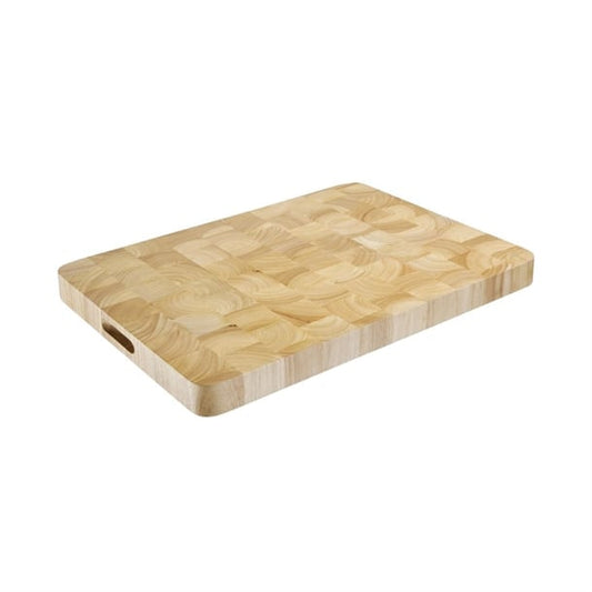 Vogue Rectangular Wooden Chopping Board Large c460