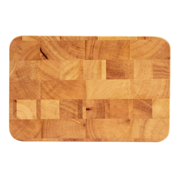 Vogue Rectangular Wooden Chopping Board Small c461