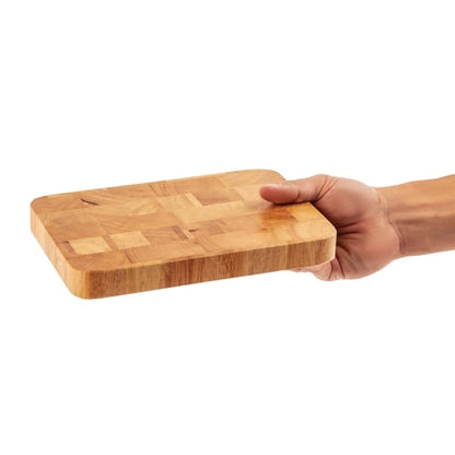 Vogue Rectangular Wooden Chopping Board Small c461