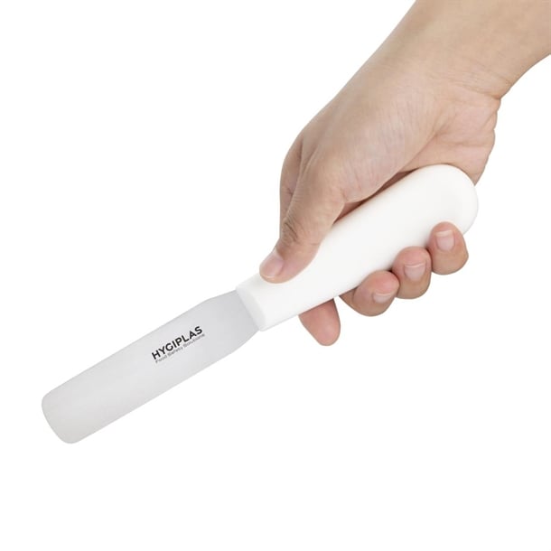 Hygiplas Straight Blade Palette Knife White 10cm c538
