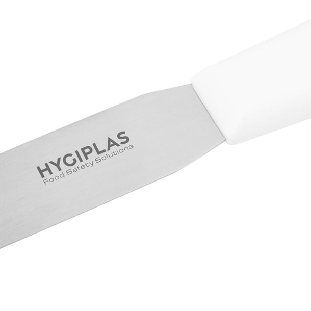 Hygiplas Straight Blade Palette Knife White 10cm c538