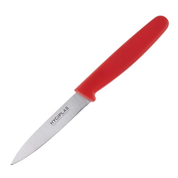 Hygiplas Paring Knife Red 8.5cm c542