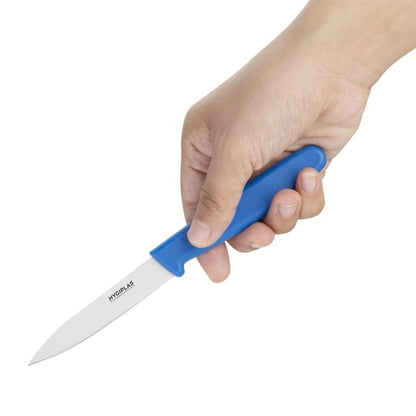 Hygiplas Paring Knife Blue 8.5cm c544