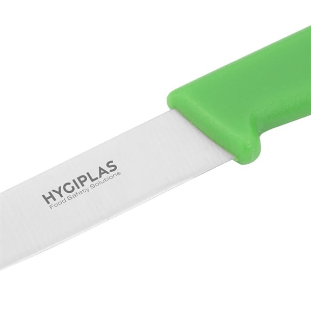 Hygiplas Paring Knife Green 8.5cm c545