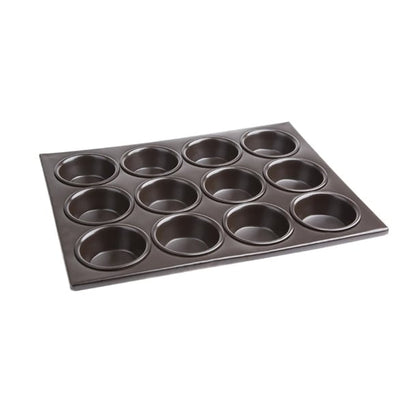 Vogue Aluminium Non-Stick Muffin Tray 12 Cup c562