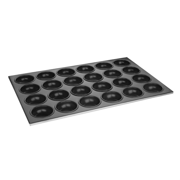 Vogue Aluminium Non-Stick Muffin Tray 24 Cup c564