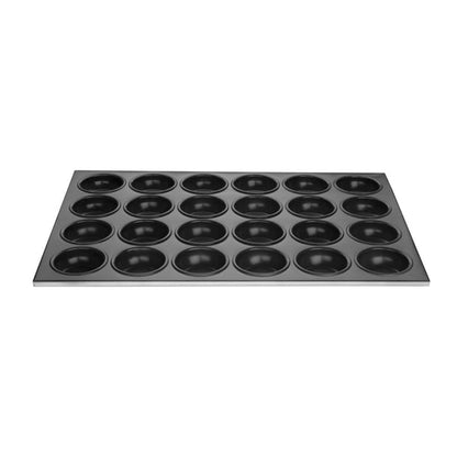 Vogue Aluminium Non-Stick Muffin Tray 24 Cup c564