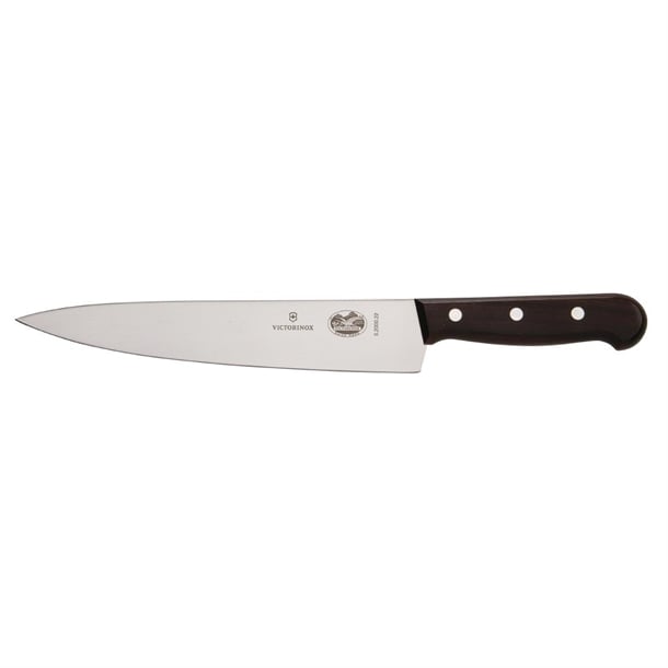 Victorinox 6-Piece Rosewood Knife Set with 20cm Chef Knife & Wallet s188