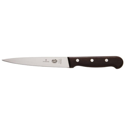 Victorinox 6-Piece Rosewood Knife Set with 20cm Chef Knife & Wallet s188