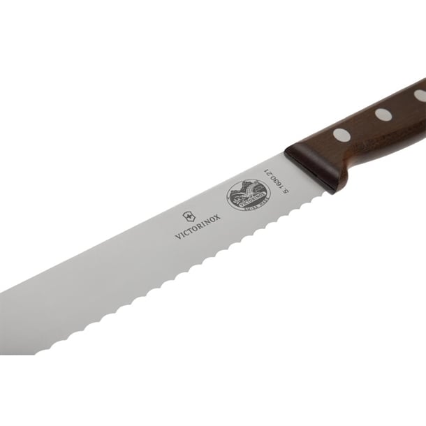 Victorinox Serrated Bread Knife Wooden 21.5cm c648