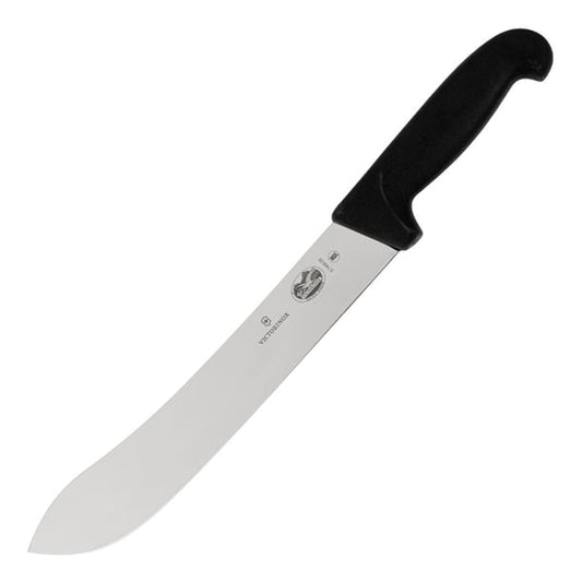 Victorinox Fibrox Butchers Steak Knife Black 25.4cm c675