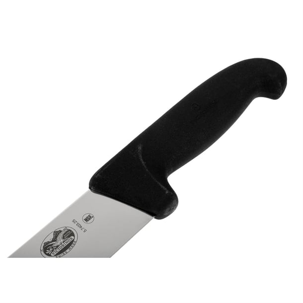 Victorinox Fibrox Butchers Steak Knife Black 25.4cm c675