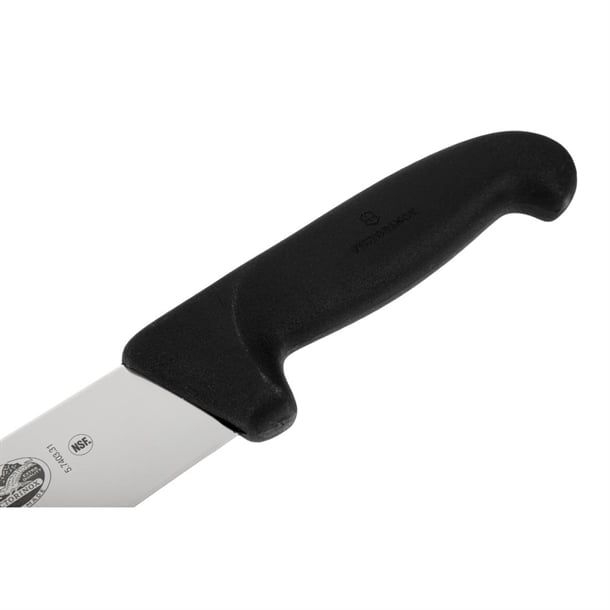 Victorinox Fibrox Butchers Steak Knife Black 30.5cm c676