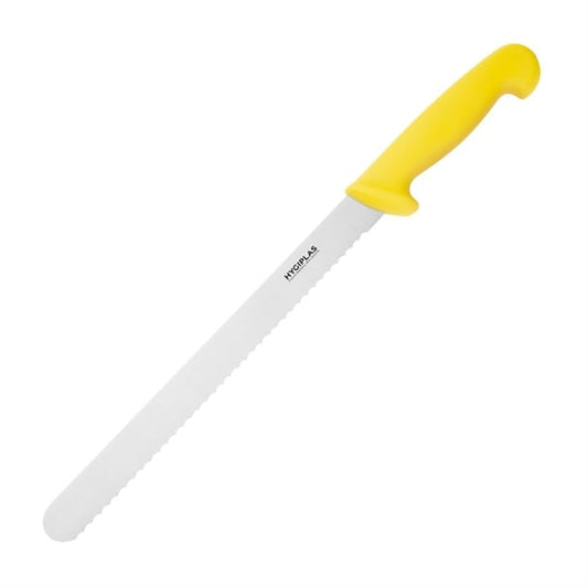 Hygiplas Serrated Slicer Yellow 30.5cm c811