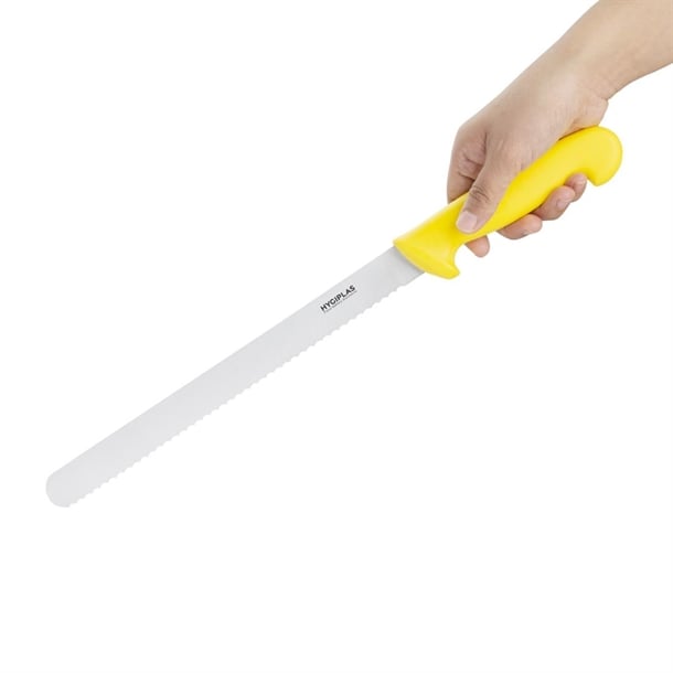 Hygiplas Serrated Slicer Yellow 30.5cm c811