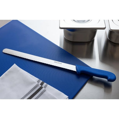 Hygiplas Serrated Slicer Blue 30.5cm c856