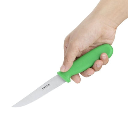 Hygiplas Vegetable Knife Green 10.5cm c860