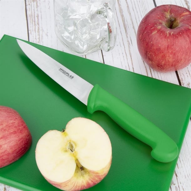 Hygiplas Chef Knife Green 15.9cm c864