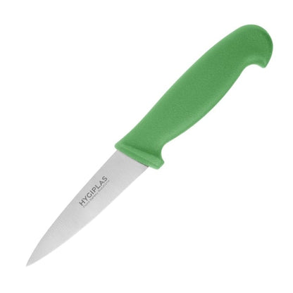 Hygiplas Paring Knife Green 8.3cm c866