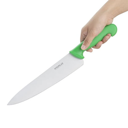 Hygiplas Chef Knife Green 25cm c868