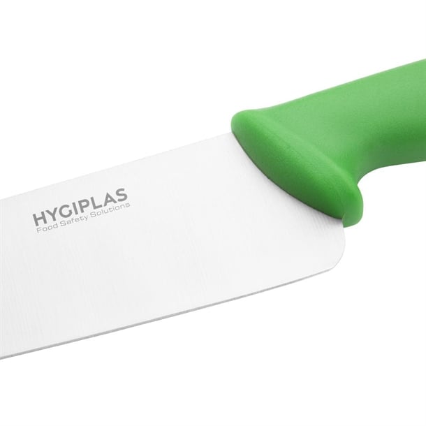 Hygiplas Chef Knife Green 25cm c868