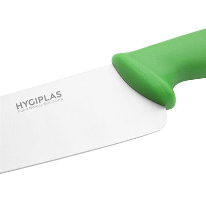Hygiplas Chef Knife Green 25cm c868