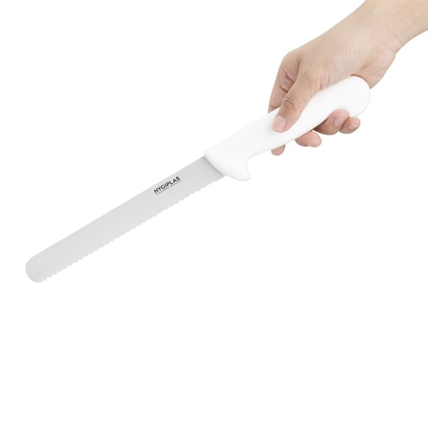 Hygiplas Bread Knife White 20.5cm c882