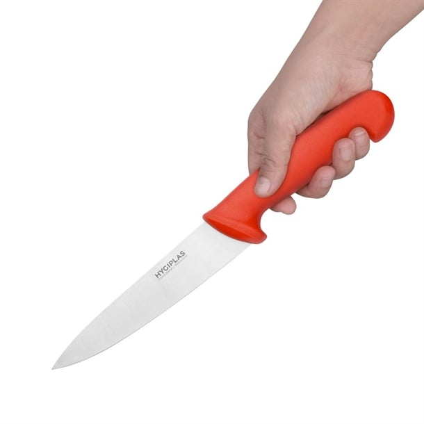 Hygiplas Chef Knife Red 15.5cm c887