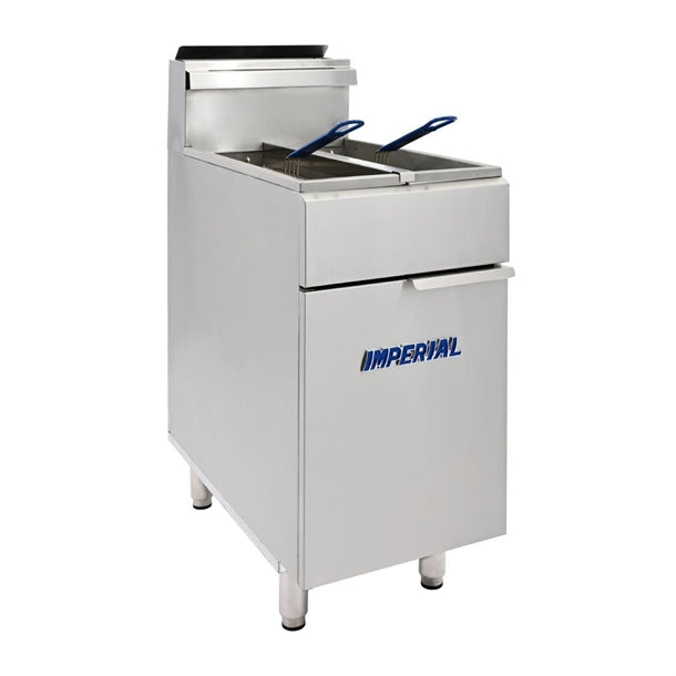 Imperial Free Standing Natural Gas Fryer IFS-2525 cb098-n