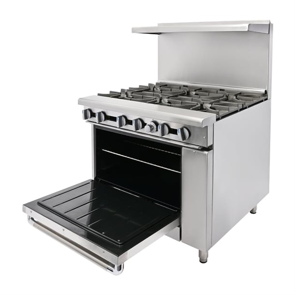 Imperial 6 Burner Propane Gas Oven Range IR6-P cb100-p