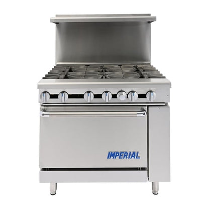Imperial 6 Burner Propane Gas Oven Range IR6-P cb100-p