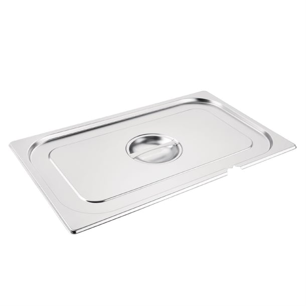 Vogue Stainless Steel 1/1 Gastronorm Notched Lid cb170