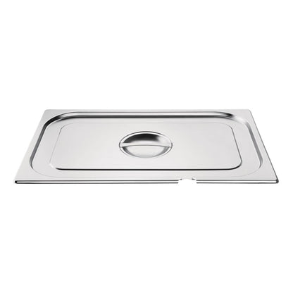 Vogue Stainless Steel 1/1 Gastronorm Notched Lid cb170