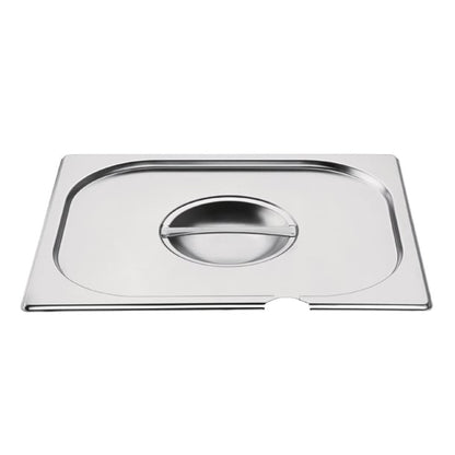 Vogue Stainless Steel 1/2 Gastronorm Notched Lid cb171