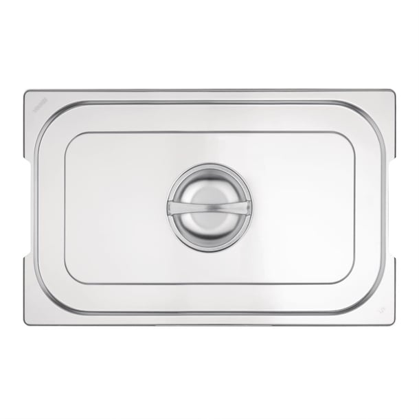 Vogue Stainless Steel 1/1 Gastronorm Handled Tray Lid cb181