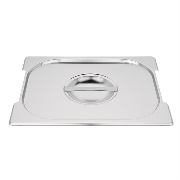Vogue Stainless Steel 1/2 Gastronorm Handled Tray Lid cb185